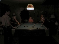 Daniel, Timothy, Johnathan and David Playing Pool