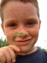 Timothy With a Little Snake