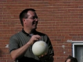 Daddy Playing Volleyball