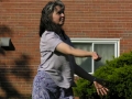 Mom Playing Volleyball